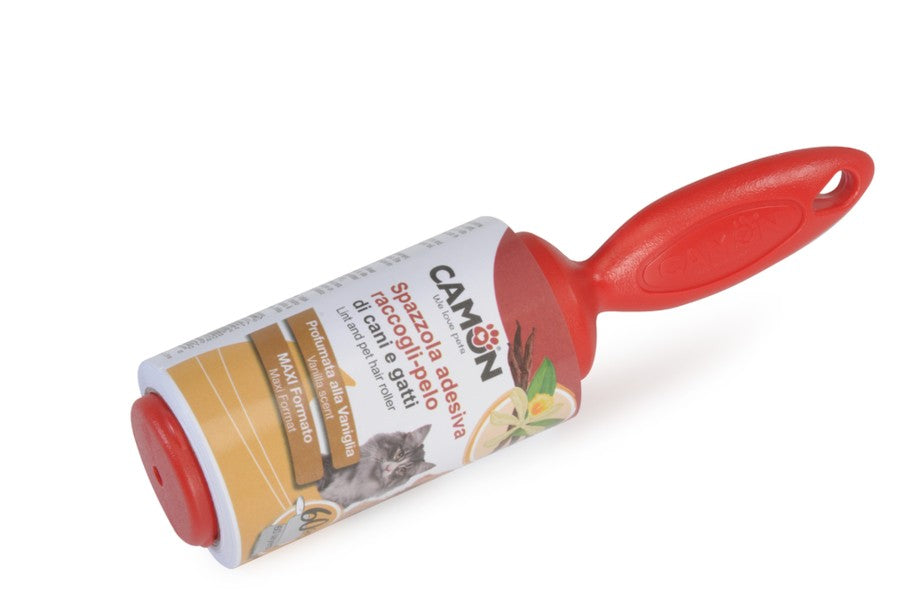 Camon Spazzola Adesiva Raccogli-Pelo – Profumo Vaniglia Camon Spazzola Adesiva Raccogli-Pelo – Profumo Vaniglia